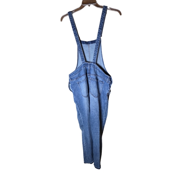 Old Navy Denim Overalls Women’s Size 8 – Classic Blue Jean - Picture 1 of 4